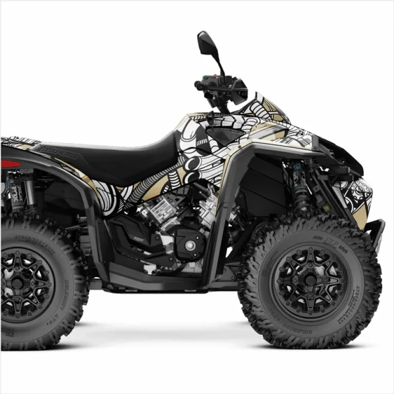Petrol Head Beige XL Version für CAN-AM Renegade 1000/800/650/570/500 all models